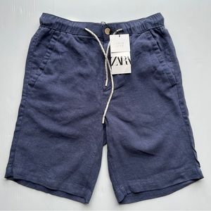 NWOT - ZARA LINEN - VISCOSE SHORTS size S | 4432/425 |